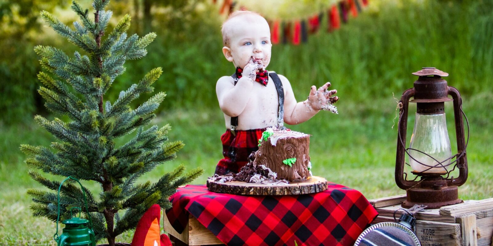 Lumberjack Cake Smash