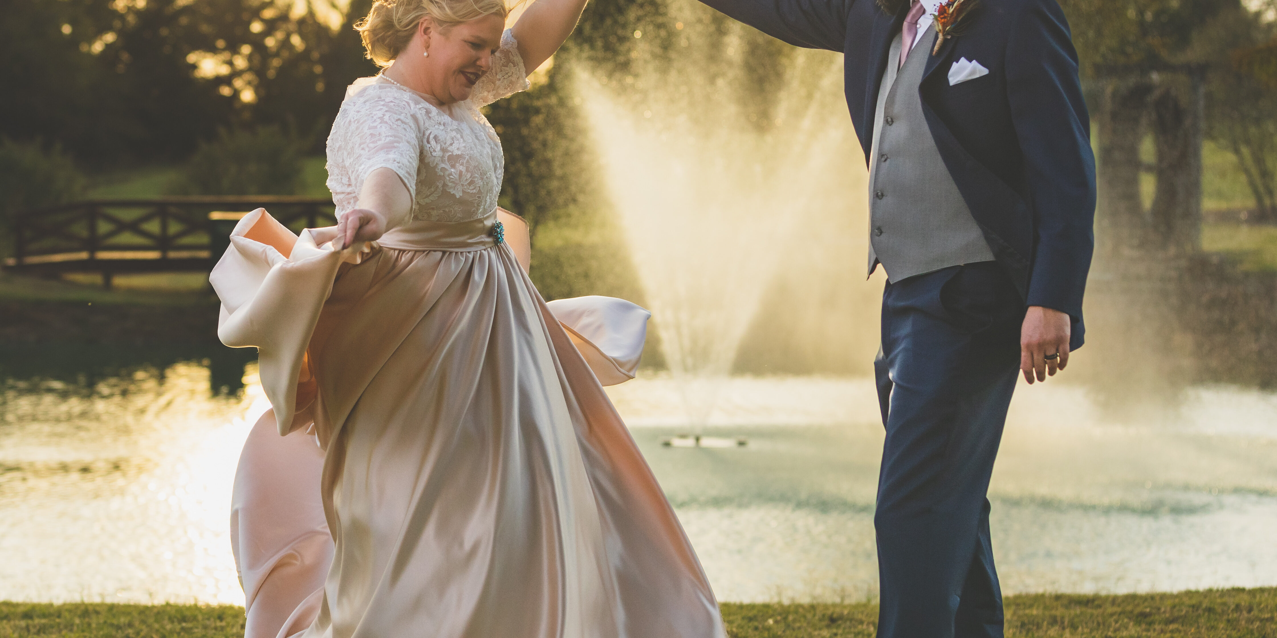 Daniel and Kris Wedding Photos-1613 Groom spinning bride