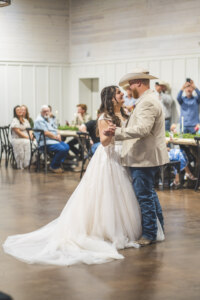 Bride and Groom's first dance