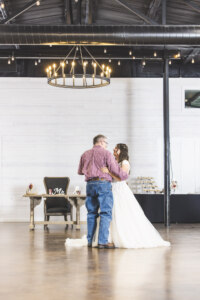 Bride and her dad's first dance