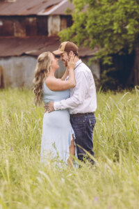 Couple in a field