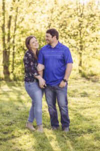 Couple in a field